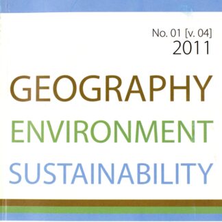 Geography, Environment, Sustainability #1, 2011