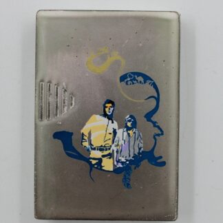 Винтажная  зажигалка с верблюдом.  Пьезо. Не заправлена. 5,5х3,5 см. 2000е годы