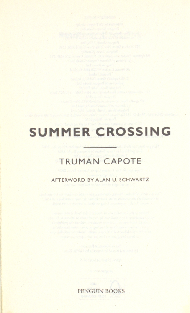 Summer Crossing — изображение 2