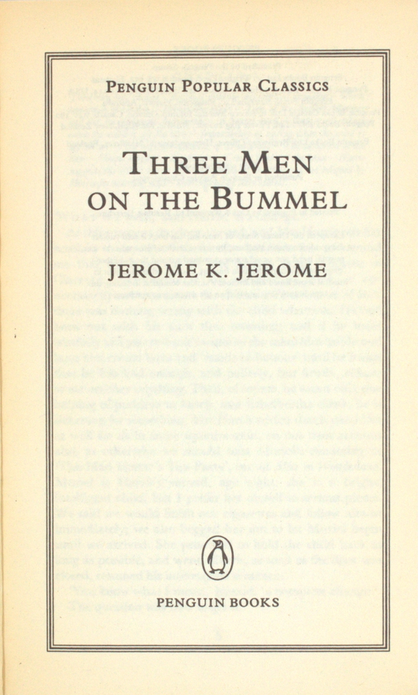 Three Men on the Bummel — изображение 2