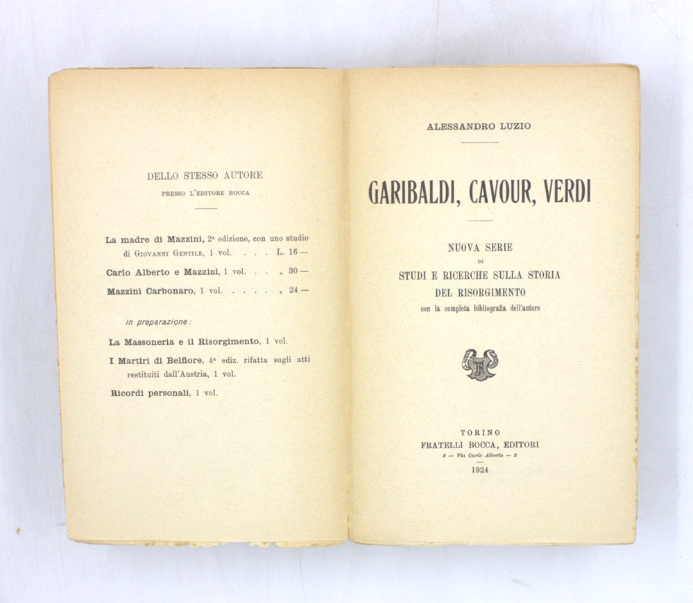 Garibaldi, Cavour, Verdi — изображение 2