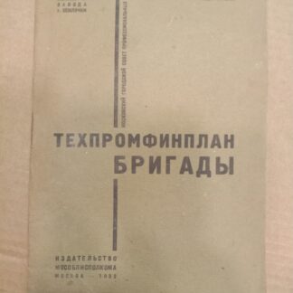 Техпромфинплан бригады
