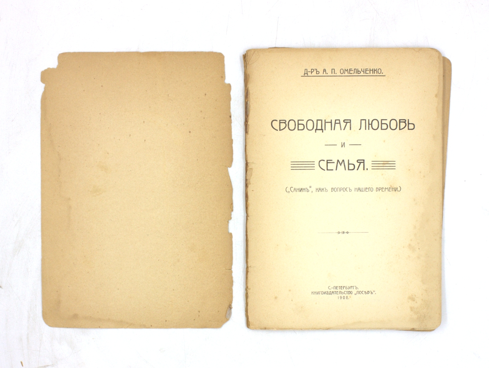 Свободная любовь и семья. ("Санин", как вопрос нашего времени.) — изображение 2