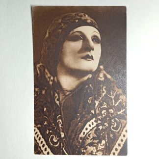 Антикварная открытка «Актриса Лиа де Путти», 1920-е гг. 14х9см